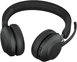 Jabra Гарнитура беспроводная Jabra Evolve2 65, Link380a MS Stereo Black / Bluetooth (USB Type-A) / {