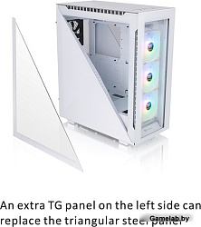 Thermaltake Divider 500 TG Snow ARGB CA-1T4-00M6WN-01 White/Win/SPCC/Tempered Glass*4/120mm ARGB Fan
