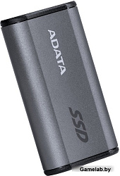Накопитель SSD A-Data USB-C 1Tb AELI-SE880-1TCGY SE880 2.5" серый