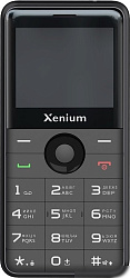 Мобильный телефон XENIUM X700 черный моноблок 1.77" 128x160 Nucleus 0.3Mpix GSM900/1800 MP3