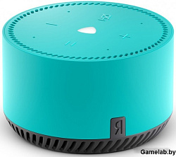 Яндекс Акустическая система Yandex YNDX-00025, Яндекс.Станция Лайт, зеленая (умная колонка с голосов