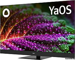 Телевизор QLED BBK 42.5" 43LED-8259/UTS2C Яндекс.ТВ черный 4K Ultra HD 60Hz DVB-T2 DVB-C DVB-S2 USB 