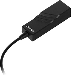Сетевой адаптер Ethernet Digma D-USBC-LAN100 USB Type-C