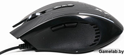 Мышь A4Tech X87 черный оптическая (2400dpi) USB (8but)