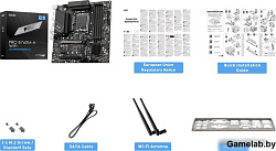 MSI PRO B760M-A WIFI LGA1700,4DDR5,2PCI-Ex16,1PCI-Ex1,2M.2,4SATA3,2USB3.2  Gen2,7USB3.2 G