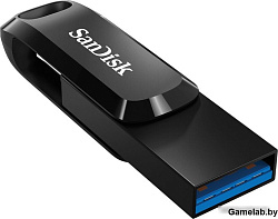 Флеш Диск Sandisk 128Gb Ultra Dual Drive Go SDDDC3-128G-G46 USB3.1 черный