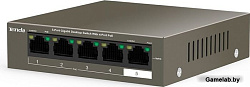 Коммутатор 5PORT 1000M 4POE TEG1105P-4-63W TENDA