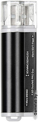 Устройство чтения карт памяти USB2.0 Buro BU-CR-3101 черный