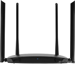 Роутер беспроводной Digma DWR-AC1201 AC1200 10/100BASE-TX черный (упак.:1шт)