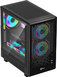 Корпус Formula Air Mesh G2 черный без БП mATX 3x120mm 2xUSB3.0 audio