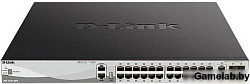 D-Link Коммутатор D-Link DGS-3130-30PS/B2A Управляемый L3 стекируемый коммутатор с 24 портами 10/100