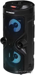 Минисистема Hyundai H-MC150 черный 50Вт/FM/USB/BT/SD/MMC
