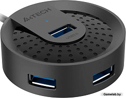 Разветвитель USB 3.0 A4Tech HUB-30C 4порт. черный