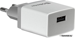 Сетевой адаптер Defender UPA-21 белый, 1xUSB, 5V/2.1А