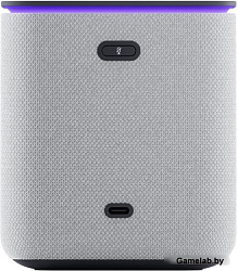 Умная колонка Yandex Станция Миди YNDX-00054GRY Алиса серый 24W 1.0 BT/Wi-Fi 10м