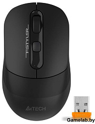 Мышь A4Tech Fstyler FB10C черный оптическая (2400dpi) беспроводная BT/Radio USB (4but) FB10C STONE B