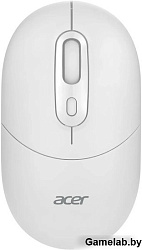 Мышь Acer OMR301 белый оптическая 1600dpi беспров. BT/Radio USB 4but (ZL.MCECC.01U)