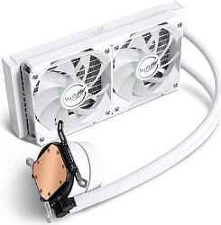 Система водяного охлаждения Valkyrie A240 ARGB White / 2x120mm ARGB fans, 230W TDP, 32.8dBA / HW A24
