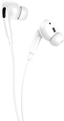 Гарнитура вкладыши Hoco M1 Pro 1.2м белый проводные в ушной раковине