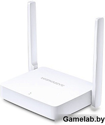 Маршрутизатор Mercusys MW301R N300 Wi-Fi роутер, 1 порт WAN 10/100 Мбит/с + 2 порта LAN 10/100 Мбит/