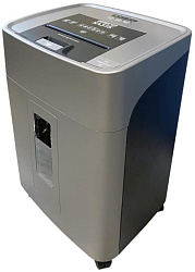 Шредер Office Kit SA375 серый/черный с автоподачей (секр.P-4) фрагменты 375лист. 42лтр. скрепки скоб