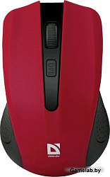 Беспроводная оптическая мышь Defender Accura MM-935 красный,4 кнопки,800-1600 dpi