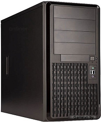 Midi Tower InWin PE689 Black USB3.0*2+A(HD)+fron fan 120mm*1+rear fan 120mm*1+ 2*2SATA+1*1SATA+Intru