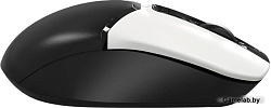 Мышь A4Tech Fstyler FG12S Panda белый/черный оптическая (1200dpi) silent беспроводная USB (3but)