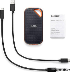 SSD жесткий диск 4TB USB3.2 EXT. SDSSDE81-4T00-G25 SANDISK