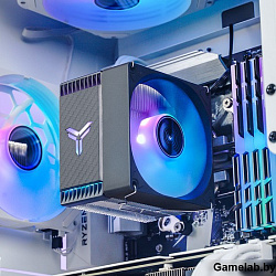 Кулер JONSBO CR-1400 EVO ARGB LGA1700/1200/115X/AM5/AM4 (24шт/кор, TDP 180W, PWM, 92mm ARGB Fan, 4 т