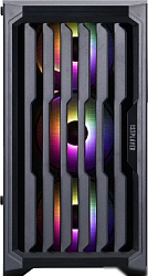 Корпус 1STPLAYER BULLET HUNTER H2 ARGB Black / mATX / 4x120mm ARGB fans / H2-BK-4F7