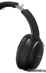 Гарнитура мониторные Creative Zen Hybrid 1.2м черный беспроводные bluetooth оголовье (51EF1010AA001)