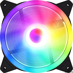 Вентилятор GMNG GG-CF120ARGB2-PWMBK ARGB 120x120x25mm черный 4-pin Ret