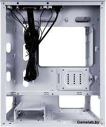Корпус 1STPLAYER FIREBASE X3-M White / mATX, TG / 4x120mm LED fans inc. / X3-M-WH-4F1-W