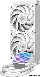 Комплект водяного охлаждения ID-COOLING DX240 MAX WHITE LGA1700/1200/115X/AM4/AM5 (4шт/кор,TDP 350W,