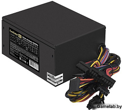 Блок питания Exegate 450PPX 450W (RTL, ATX, black, active PFC, 14 cm, 20+4pin/4pin/PCI-E/4*IDE/5*SAT