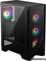 MSI MAG FORGE 120A AirFlow Mid-Tower, ATX, 2xUSB 3.2, Audio I/O, 6x120mm autoRGB Fan PWM RGB PWM Con