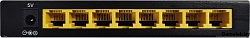 ORIGO Неуправляемый коммутатор, 8x1000Base-T, корпус металл