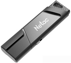 Флеш Диск Netac 64Gb U336 NT03U336S-064G-30BK USB3.0 черный