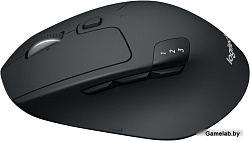 Мышь Logitech M720 Triathlon черный оптическая (1000dpi) беспроводная BT/Radio USB