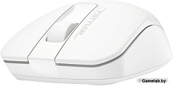 Мышь A4Tech Fstyler FG12S белый оптическая (1200dpi) silent беспроводная USB (3but)