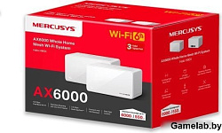 Mercusys Halo H90X(2-pack) AX6000 Домашняя Mesh Wi-Fi 6 система AX6000 Домашняя Mesh Wi-Fi 6 система