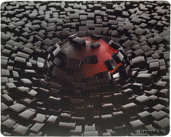 Коврик для мыши Oklick OK-F0281 рисунок/разрушение