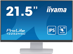 Монитор Iiyama 21.5" ProLite T2252MSC-W2 белый IPS LED 5ms 16:9 HDMI M/M матовая 250cd 178гр/178гр 1