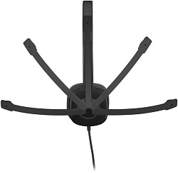 Наушники с микрофоном Logitech H151 черный 1.8м накладные оголовье (981-000590)