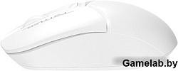 Мышь A4Tech Fstyler FB12 белый оптическая (1200dpi) беспроводная BT/Radio USB (3but)