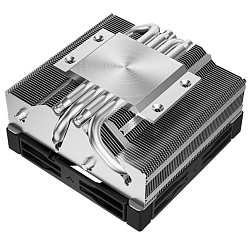 Кулер DEEPCOOL AN400 BLACK LGA1700/1200/115X/AM5/AM4 низкопрофильный 52,5 mm (27шт/кор, TDP 150W, PW