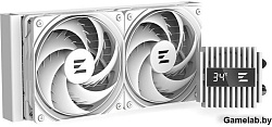 Zalman CPU Liquid Cooler 240mm, ARGB, white