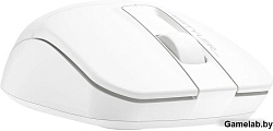 Мышь A4Tech Fstyler FB12S белый оптическая (1200dpi) silent беспроводная BT/Radio USB (2but)