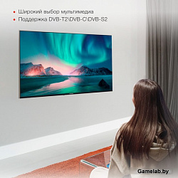 Телевизор LED Starwind 50" SW-LED50UG403 Яндекс.ТВ Frameless черный 4K Ultra HD 60Hz DVB-T DVB-T2 DV